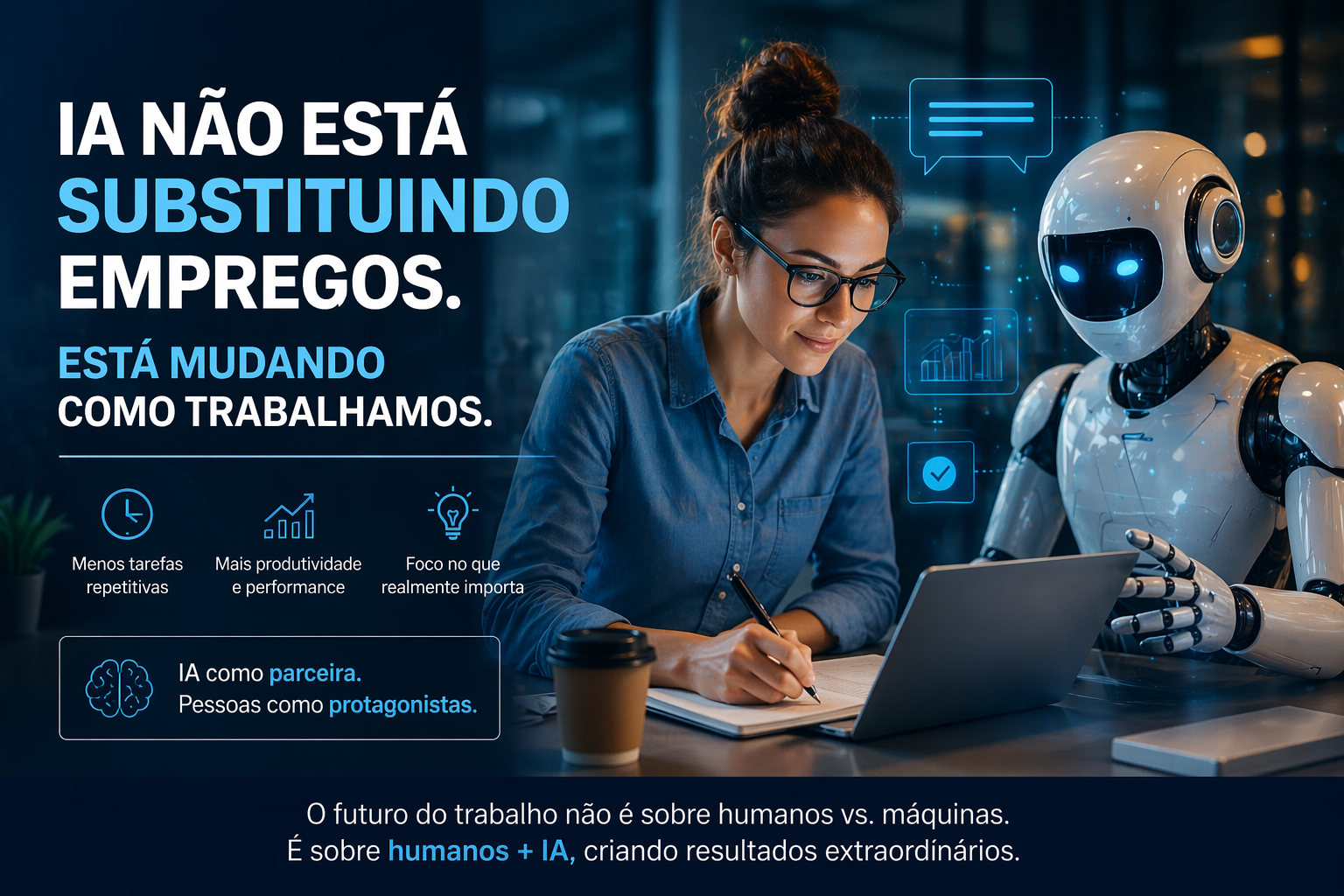 IA está substituindo empregos? Entenda o que realmente está acontecendo