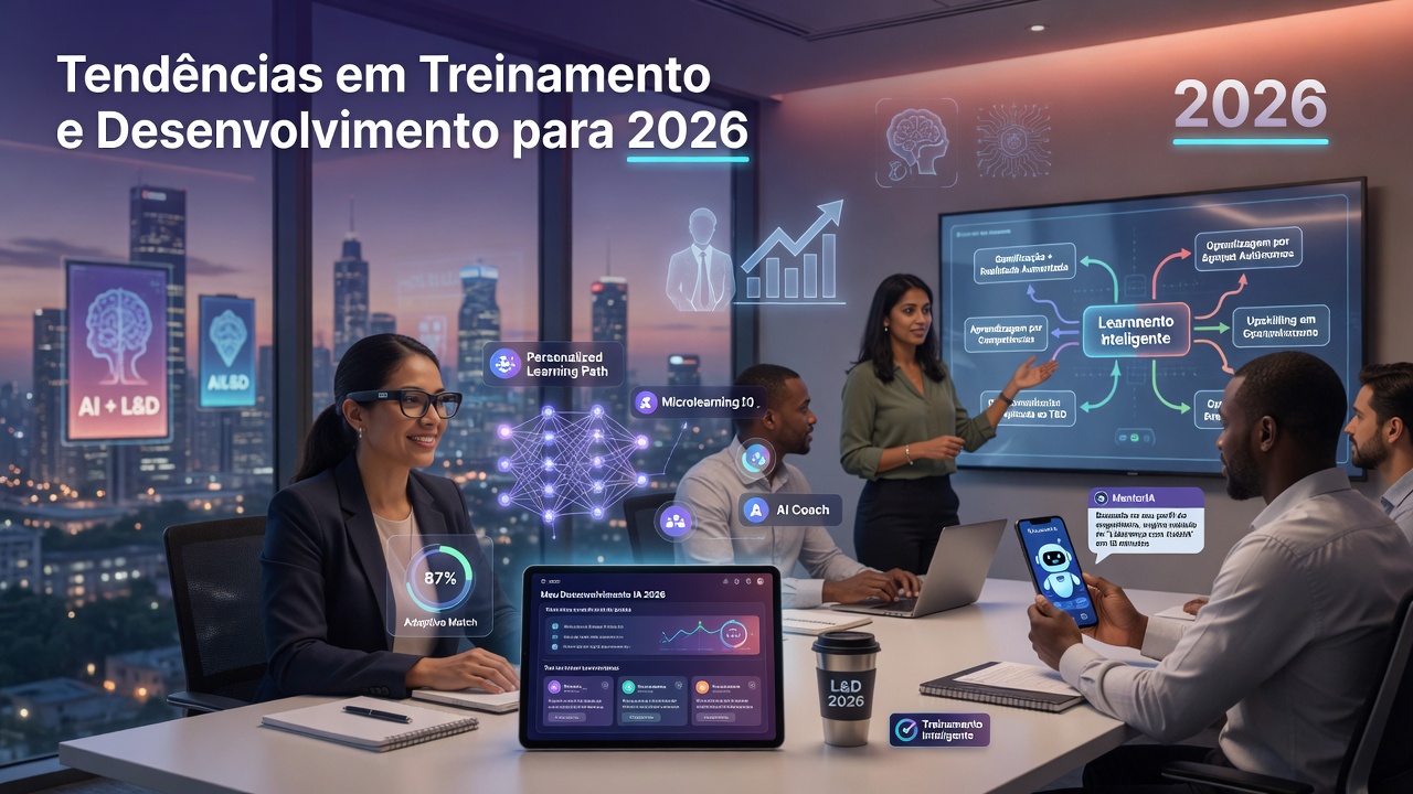 Tendências de T&D para 2026: resumo da pesquisa Panorama